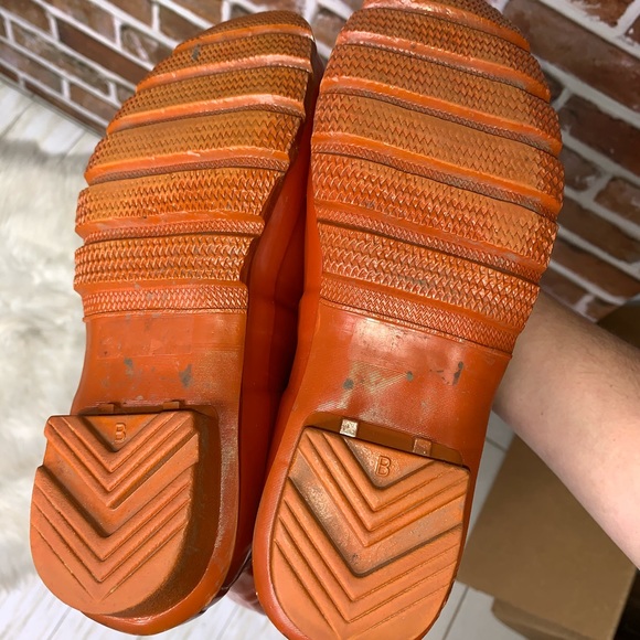 Hunters high gloss red siren tall rain boots 8 - Picture 15 of 15